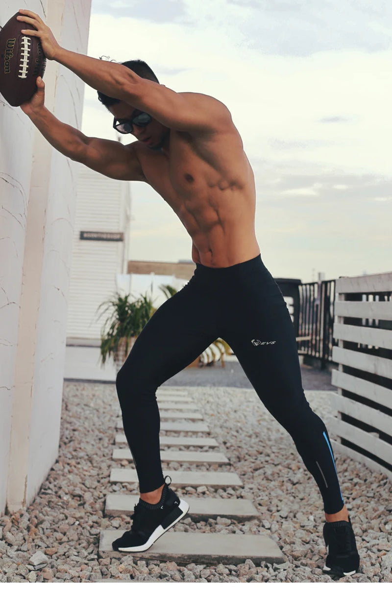 Men's Black Compression Pants